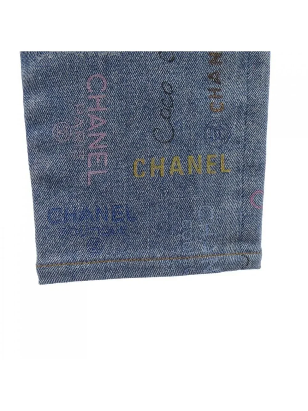 Chanel Jeans Blue